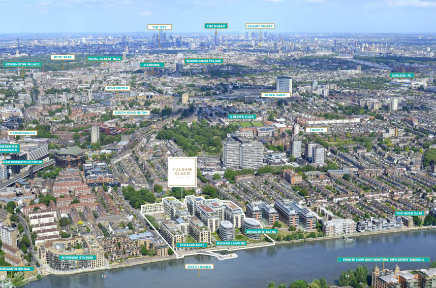 富勒姆水岸 Fulham Reach效果图5