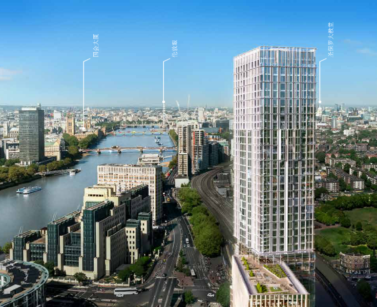 伦敦 · DAMAC Tower Nine Elms效果图2